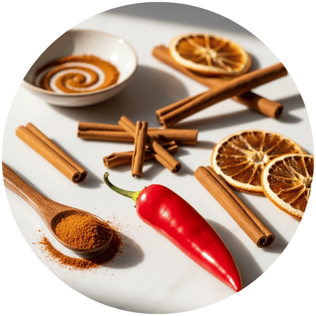 VitaGLP Inhaltsstoff – Cayenne Zimt Bitterorange
